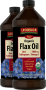 Flax Oil Liquid (Organic), 16 fl oz (473 mL) Bottle, 2  Bottles
