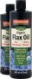 Flax Oil with Lignans Liquid (Organic), 16 fl oz (473 mL) Bottle, 2  Bottles