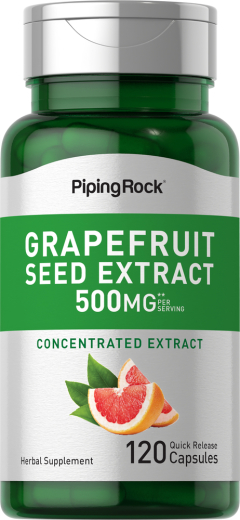 Grapefruit Seed, 500 mg, 120 Quick Release Capsules