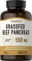 Grass Fed Beef Pancreas, 550 mg, 200 Quick Release Capsules