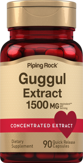 Guggul Extract, 1500 mg, 90 Quick Release Capsules