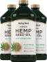 Hemp Seed Oil (Cold Pressed), 16 fl oz (473 mL) Bottles, 3  Bottles