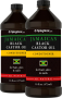 Jamaican Black Castor Oil, 16 fl oz (473 mL) Bottle, 2  Bottles