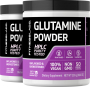 L-Glutamine Powder, 5000 mg, 250 g (8.82 oz) Bottle, 2  Bottles