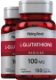 L-Glutathione (Reduced), 100 mg, 100 Quick Release Capsules, 2  Bottles