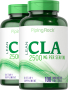 LEAN CLA (Safflower Oil Blend), 2500 mg (per serving), 100 Quick Release Softgels, 2  Bottles