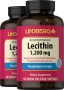 Lecithin Non-GMO, 1200 mg, 120 Quick Release Softgels, 2  Bottles
