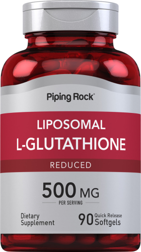 Liposomal L-Glutathione (Reduced), 500 mg, 90 Quick Release Softgels