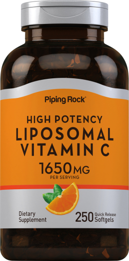 Liposomal Vitamin C Complex, 1650 mg, 250 Quick Release Softgels
