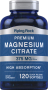 Magnesium Citrate, 375 mg (per serving), 120 Quick Release Softgels