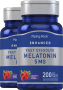 Melatonin Fast Dissolve Tablets, 5 mg, 200 Fast Dissolve Tablets, 2  Bottles