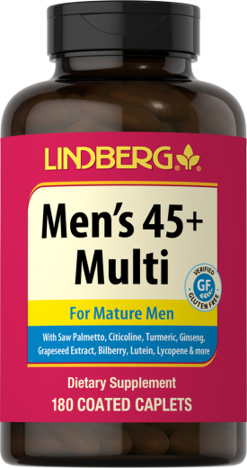 Men's 45+ Multi, 180 Coated Caplets