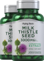 Milk Thistle Seed Extract, 3000 mg (per serving), 200 Quick Release Capsules, 2  Bottles