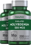 Molybdenum, 500 mcg, 200 Quick Release Capsules, 2  Bottles