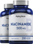 Niacinamide B-3, 500 mg, 200 Quick Release Capsules, 2  Bottles