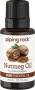 Nutmeg Pure Essential Oil (GC/MS Tested), 1/2 fl oz (15 mL) Dropper Bottle