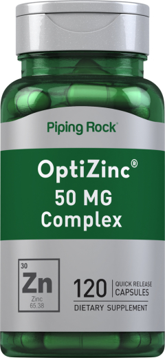 OptiZinc Complex, 50 mg, 120 Quick Release Capsules