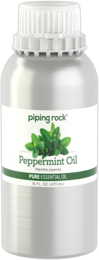 Peppermint Pure Essential Oil (GC/MS Tested), 16 fl oz (473 mL) Canister