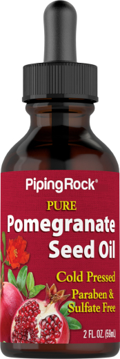 Pomegranate Seed Oil Pure Cold Pressed, 2 fl oz (59 mL) Dropper Bottle