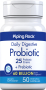 Probiotic 25 Strains 60 Billion Organisms plus Prebiotic, 50 Vegetarian Capsules