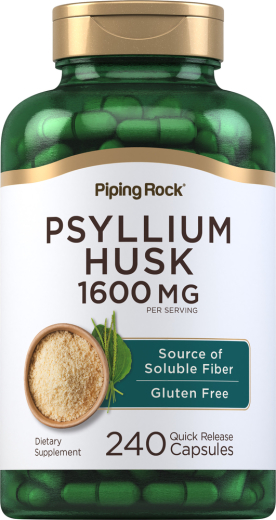 Psyllium Husks, 1600 mg, 240 Quick Release Capsules