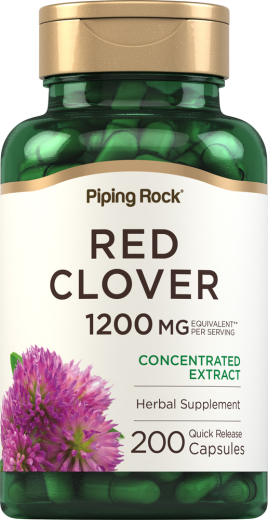 Red Clover, 1200 mg, 200 Quick Release Capsules