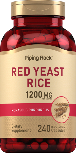 Red Yeast Rice, 1200 mg, 240 Quick Release Capsules