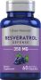 Resveratrol, 350 mg, 60 Quick Release Capsules