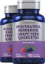 Resveratrol Berberine Grape Seed Quercetin Extract, 90 Quick Release Capsules, 2  Bottles
