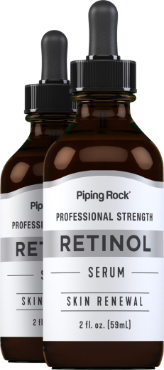 Retinol Serum, 2 fl oz (59 mL) Dropper Bottle, 2  Dropper Bottles