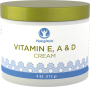 Revitalizing Vitamin E, A & D Cream, 4 oz (113 g) Jar