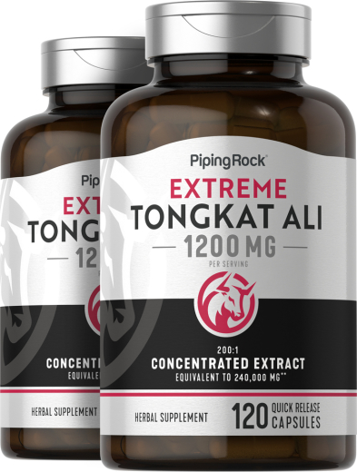 Tongkat Ali Longjack, 1200 mg, 120 Quick Release Capsules, 2 Bottles