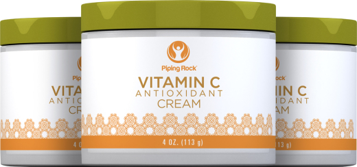 Vitamin C Antioxidant Renewal Cream, 4 oz (113 g) Jar, 3  Jars