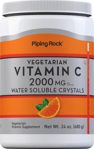 Vitamin C  Powder, 2000 mg, 24 oz (680 g) Bottle