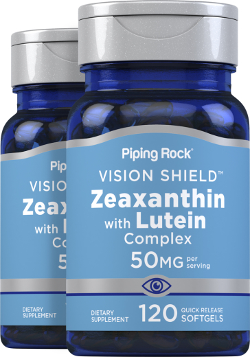 Zeaxanthin with Lutein Complex, 50 mg, 120 Quick Release Softgels, 2  Bottles