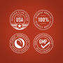 Omega 3-6-7-9 (Natural Peach), 60 Vegan GummiesImage - 2