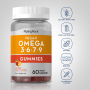 Omega 3-6-7-9 (Natural Peach), 60 Vegan GummiesImage - 1