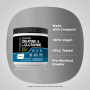 German Creatine Monohydrate (Creapure) & L-Glutamine Powder (50:50 Blend), 10 grams (per serving), 1.1 lb (500 g) BottleImage - 1