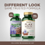 Flaxseed Oil, 1000 mg, 180 Quick Release SoftgelsImage - 1