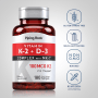 Vitamin K-2 Complex 100 mcg with D3, 180 Quick Release SoftgelsImage - 1