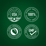 Damiana Leaves, 750 mg, 200 Quick Release CapsulesImage - 3