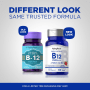 B12 2500 mcg + Folic Acid 400 mcg, 120 Fast Dissolve TabletsImage - 1