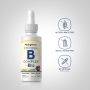 B-Complex Liquid Plus B-12 Sublingual, 1200 mcg, 2 fl oz (59 mL) Dropper BottleImage - 1