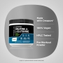 German Creatine Monohydrate (Creapure) & L-Glutamine Powder (50:50 Blend), 10 grams (per serving), 1.1 lb (500 g) BottleImage - 1