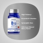 B12 2500 mcg + Folic Acid 400 mcg, 120 Fast Dissolve TabletsImage - 2