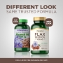 Flaxseed Oil, 1000 mg, 180 Quick Release SoftgelsImage - 1