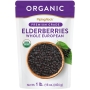Elderberries Whole European (Organic), 1 lb (454 g) BagImage - 0
