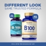 B-100 Vitamin B Complex, 100 Quick Release CapsulesImage - 1