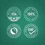 Spirulina (Organic), 1000 mg (per serving), 300 Vegetarian TabletsImage - 3