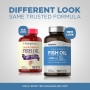 Triple Strength Omega-3 Fish Oil 1400 mg (850 mg Active Omega-3), 100 Quick Release SoftgelsImage - 1